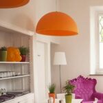 slide-cupole-design-haengeleuchte-pendelleuchte-shop-design-beleuchtung-orange